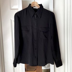 Aritzia Babaton Long Sleeve Button Down Shirt